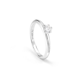 Damiani - Anello Luce New - Oro Bianco - Diamante