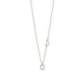 Damiani - Collierino Minou - Oro Rosa - Diamante