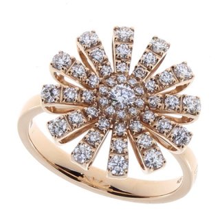 Damiani - Anello Margherita - Oro Rosa - Diamante