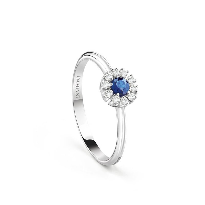 Damiani - Anello Margherita - Oro Bianco - Diamante