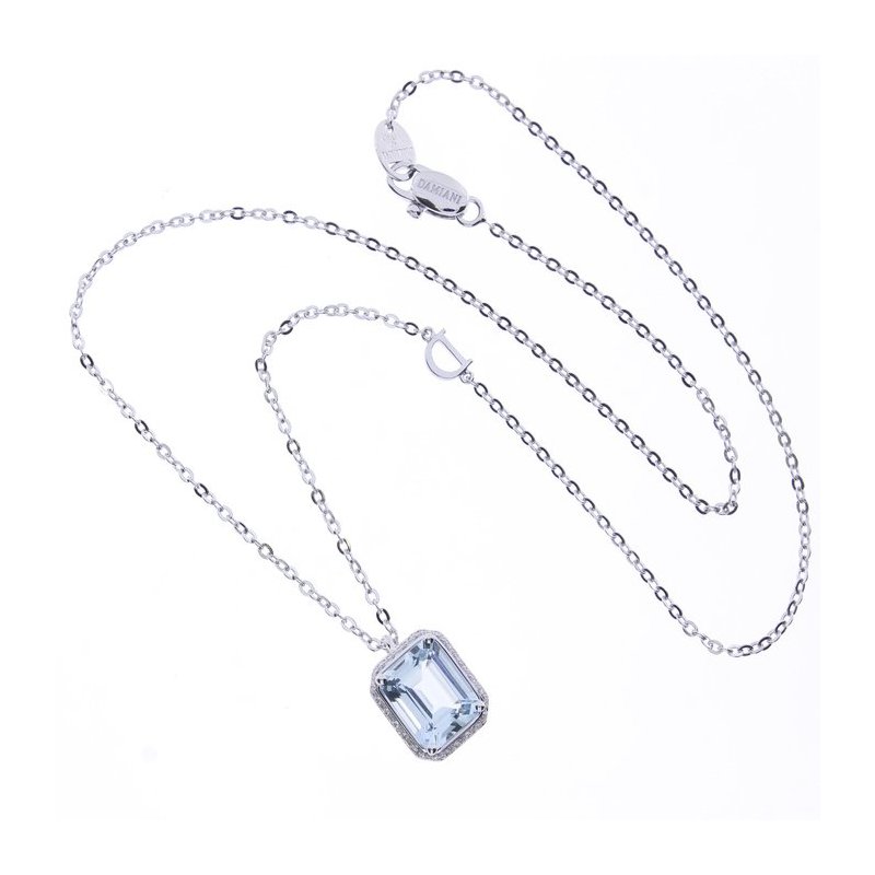 Damiani - Collierino Minou - Oro Bianco - Diamante