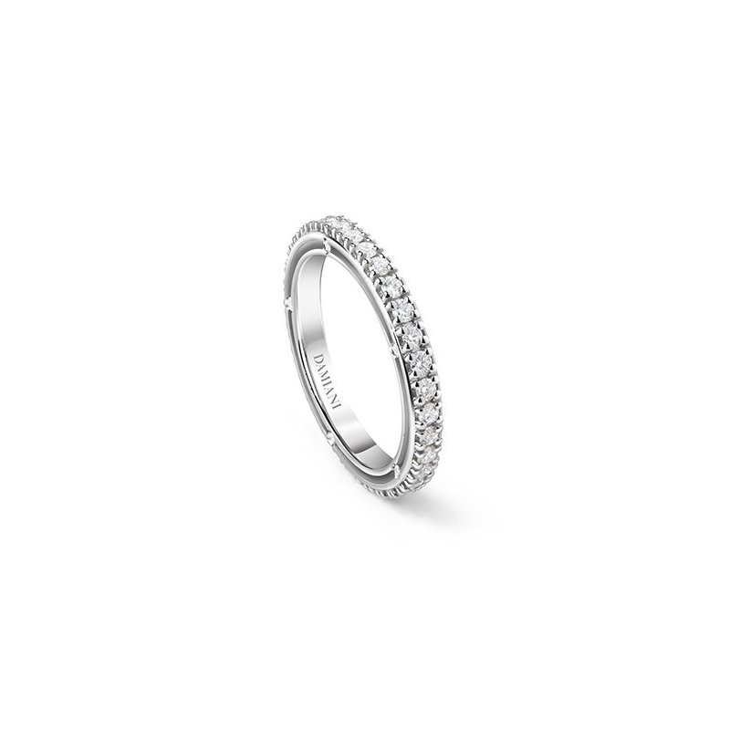 Damiani - Veretta D.Side - Oro Bianco - Diamante