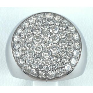 Damiani - Anello In Oro Bianco - Diamante Rotondo