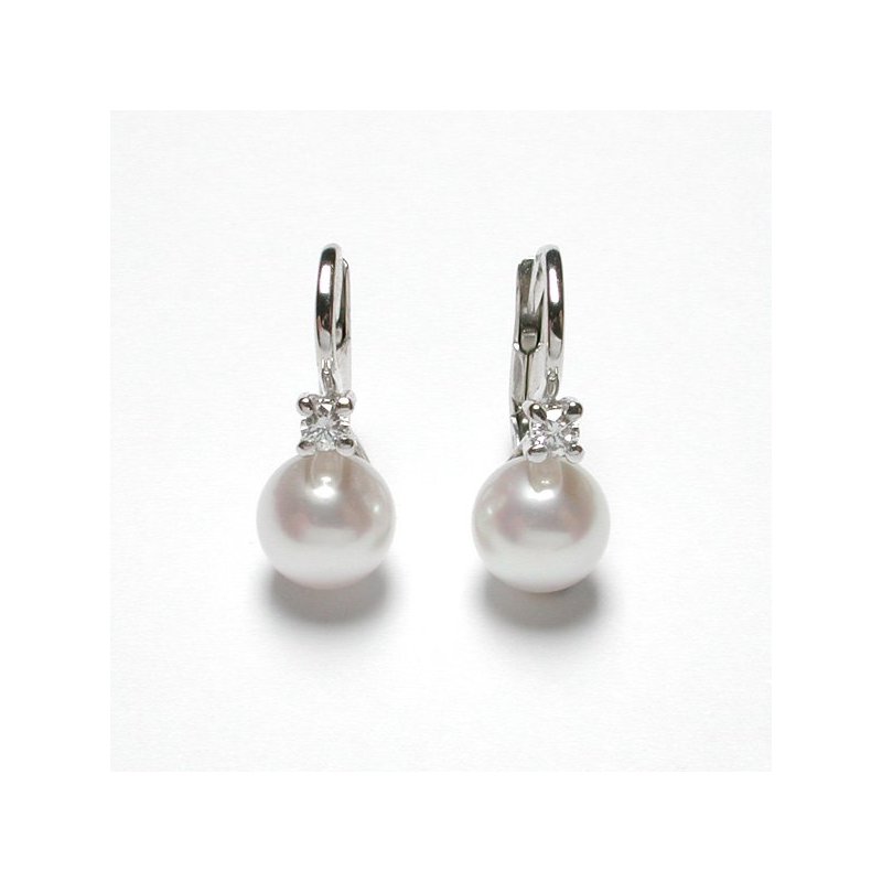 Damiani - Orecchini Le Perle - Oro Bianco - Diamante