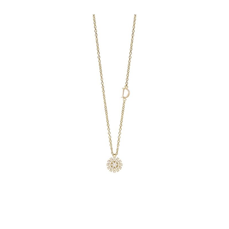 Damiani - Collierino Margherita - Oro Giallo - Diamante