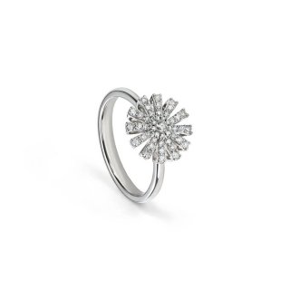 Damiani - Anello Margherita - Oro Bianco - Diamante