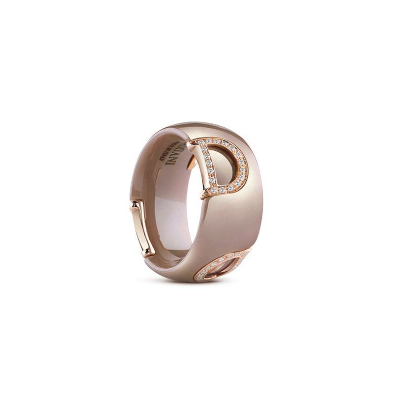 Damiani - Anello D.Icon - Oro Rosa - Diamante