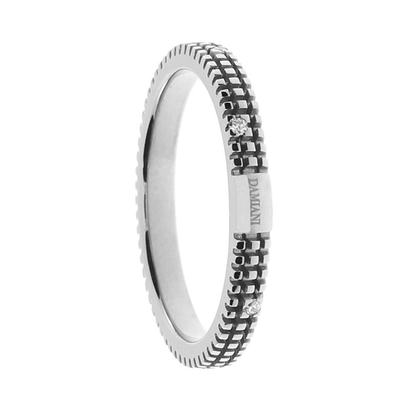 Damiani - Anello Metropolitan - Oro Bianco - Diamante
