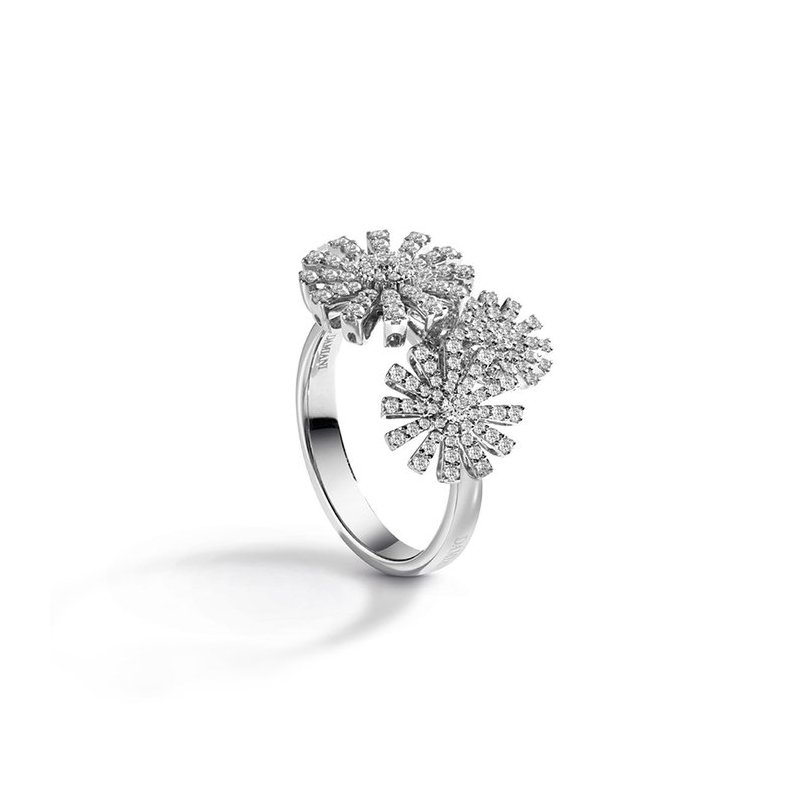 Damiani - Anello Margherita - Oro Bianco - Diamante