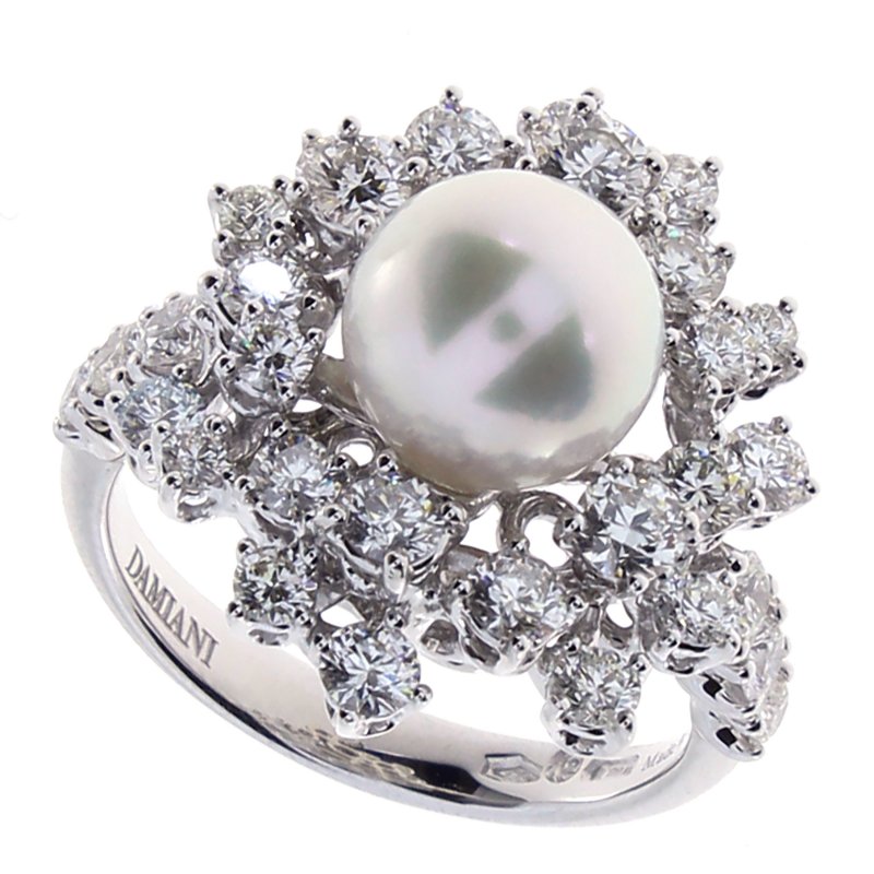 Damiani - Anello Mimosa - Oro Bianco - Diamante