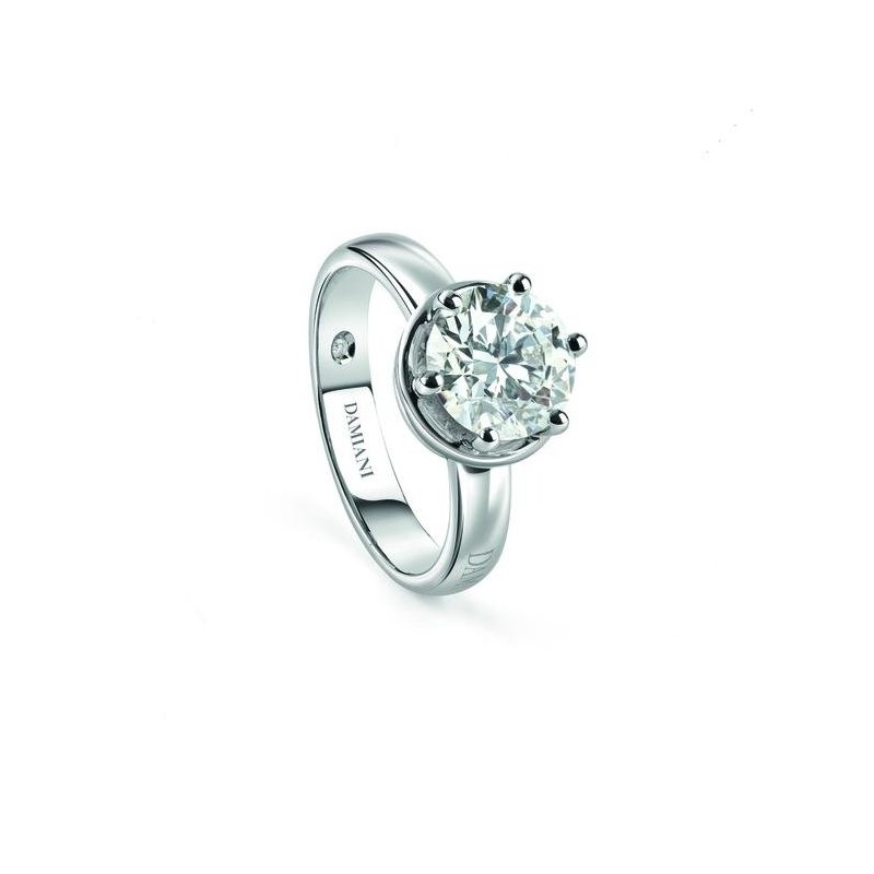 Damiani - Anello Minou - Oro Bianco - Diamante