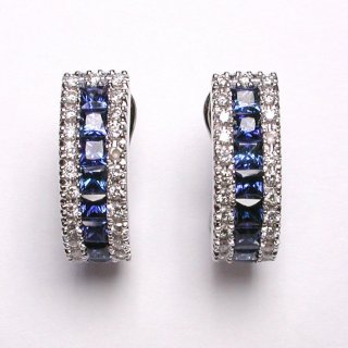 Damiani - Orecchini Piccadilly - Oro Bianco - Diamante