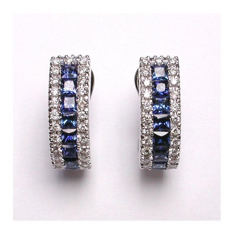 Damiani - Orecchini Piccadilly - Oro Bianco - Diamante