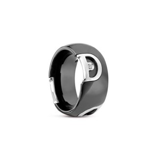 Damiani - Anello D.Icon - Oro Bianco - Ceramica
