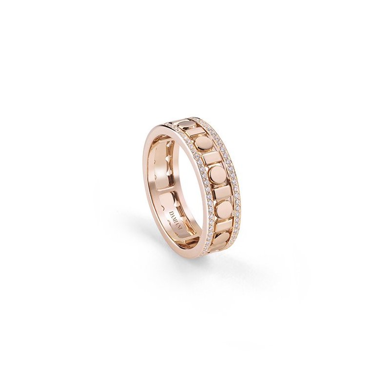 Damiani - Anello Belle Epoque - Oro Rosa - Diamante