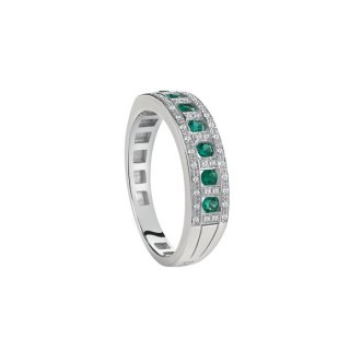 Damiani - Anello Belle Epoque - Oro Bianco - Diamante