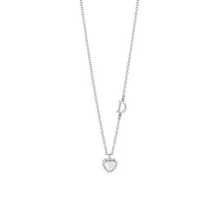 Damiani - Collierino Minou Full Pave' - Oro Bianco - Diamante