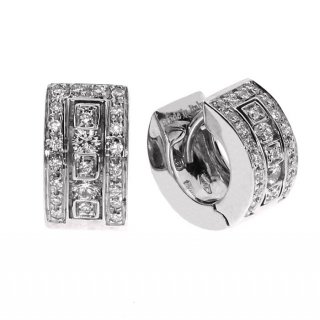 Damiani - Orecchini Belle Epoque - Oro Bianco - Diamante