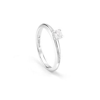 Damiani - Anello Luce New - Oro Bianco - Diamante