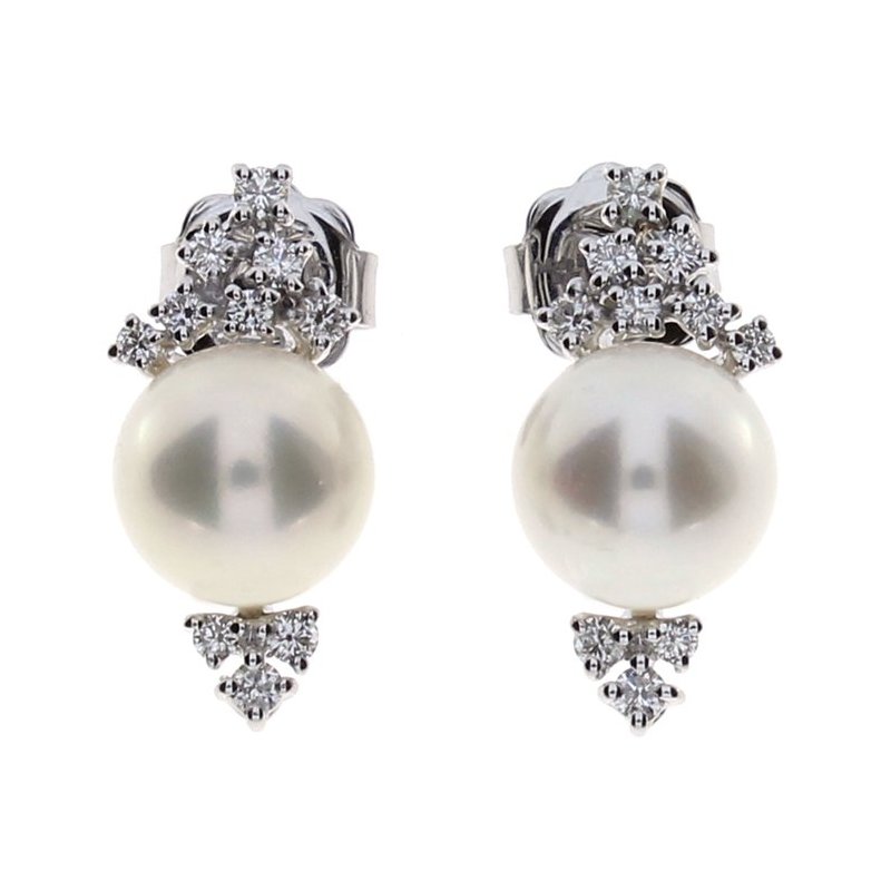 Damiani - Orecchini Mimosa - Oro Bianco - Diamante
