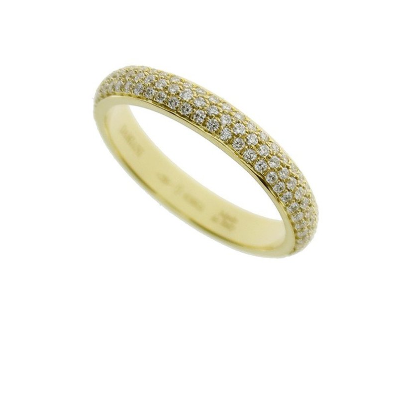 Damiani - Veretta In Oro Giallo - Minou Full Pave'