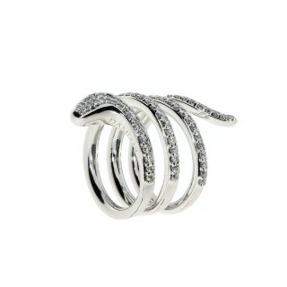 Damiani - Anello In Oro Bianco - Diamante
