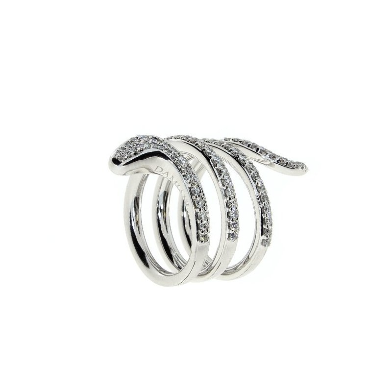 Damiani - Anello In Oro Bianco - Diamante