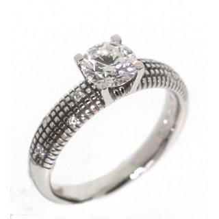 Damiani - Anello Metropolitan - Oro Bianco - Diamante
