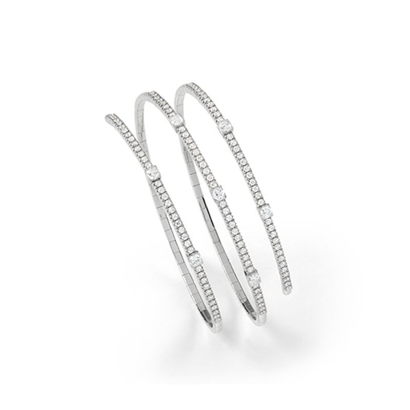 Damiani - Bracciale In Oro Bianco - Diamante