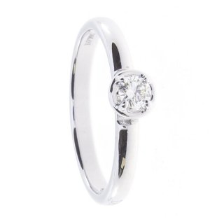 Damiani - Anello Minou - Oro Bianco - Diamante