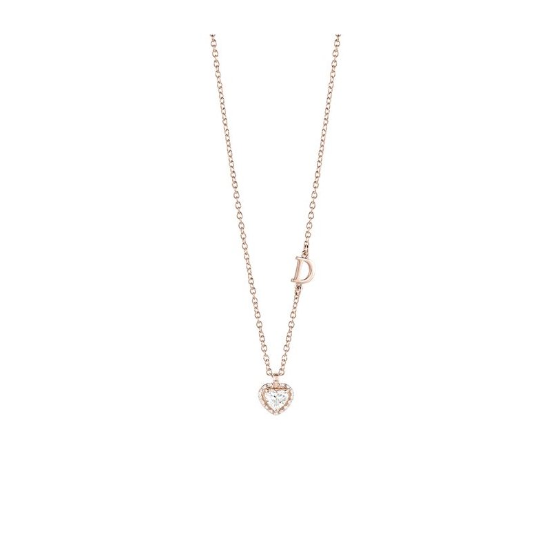 Damiani - Collierino Minou - Oro Rosa - Diamante