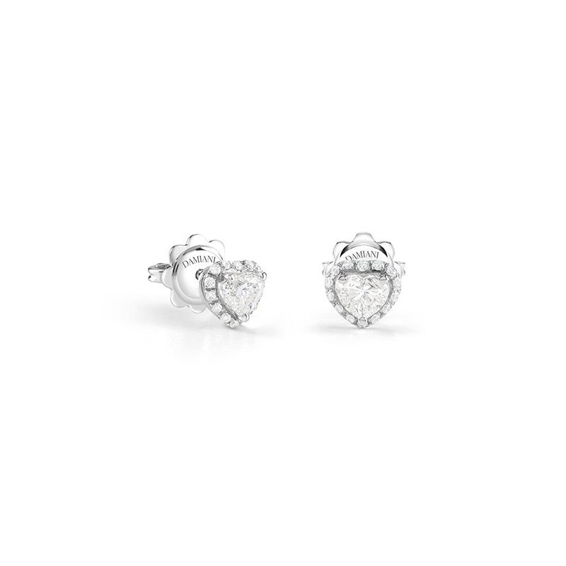 Damiani - Orecchini Minou Full Pave' - Oro Bianco - Diamante