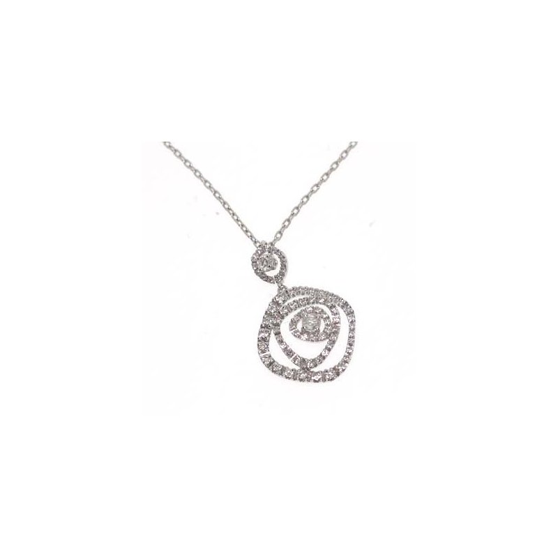 Damiani - Collierino In Oro Bianco - Diamante