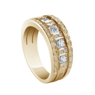 Damiani - Anello Belle Epoque - Oro Giallo - Diamante