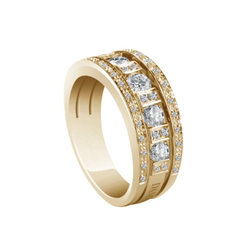 Damiani - Anello Belle Epoque - Oro Giallo - Diamante