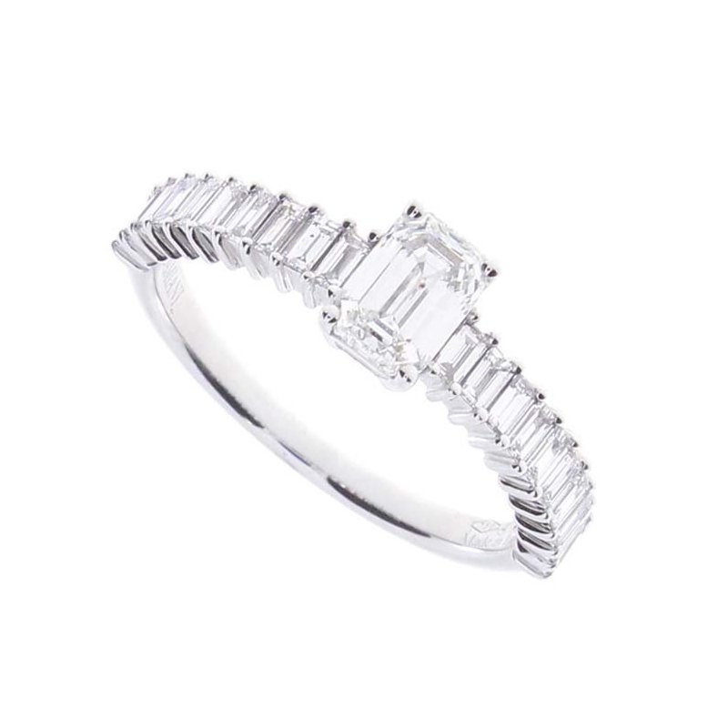 Damiani - Anello Timeless Classico - Oro Bianco - Diamante
