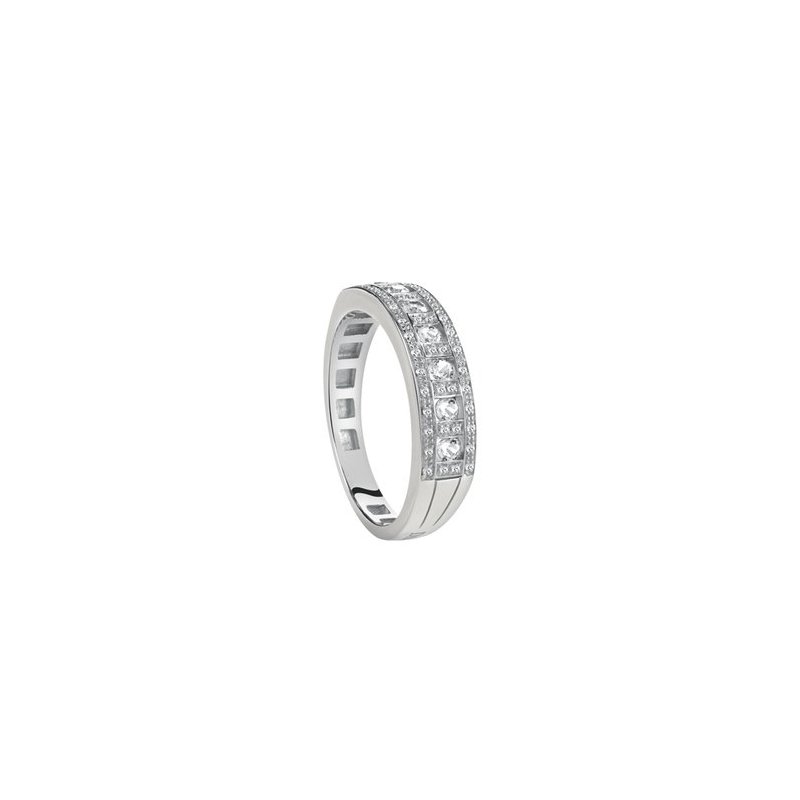 Damiani - Anello Belle Epoque - Oro Bianco - Diamante