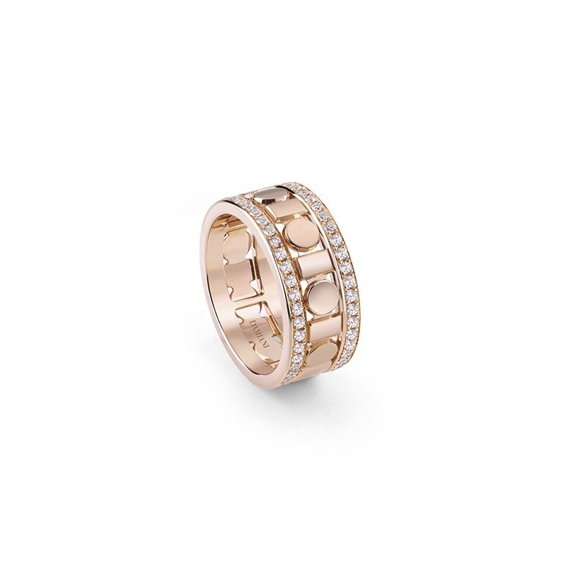 Damiani - Anello Belle Epoque - Oro Rosa - Diamante