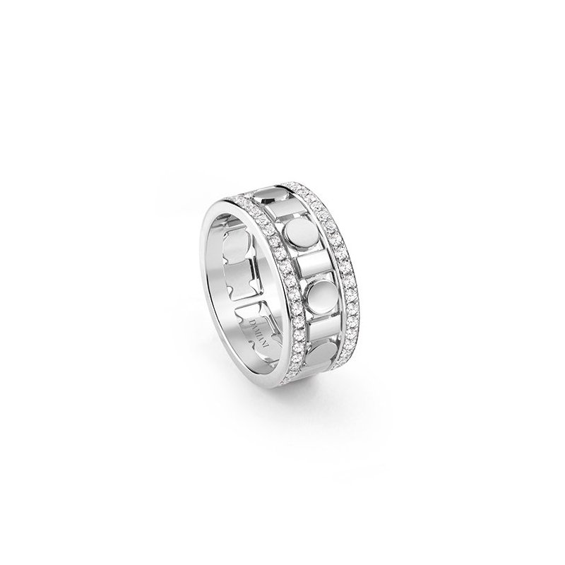 Damiani - Anello Belle Epoque Reel - Oro Bianco - Diamante