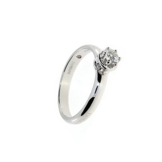 Damiani - Anello Minou - Oro Bianco - Diamante