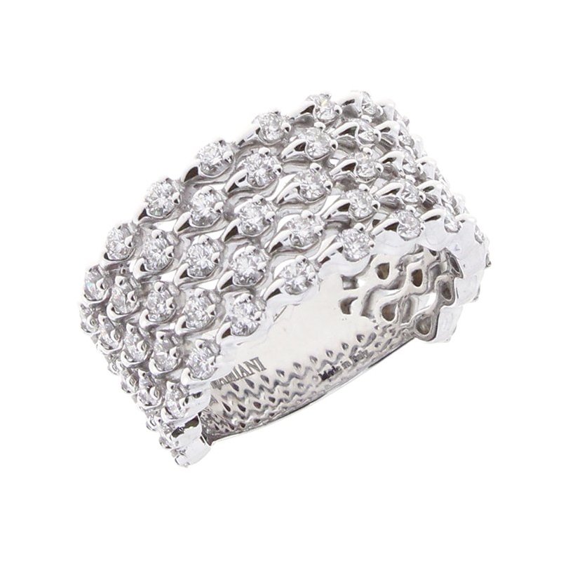 Damiani - Anello Sorgente D - Oro Bianco - Diamante