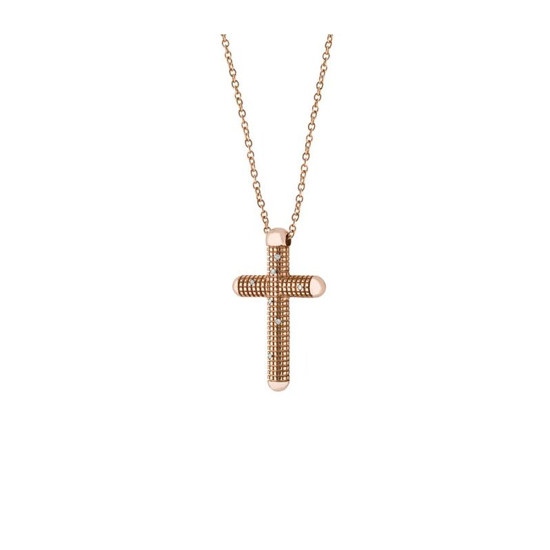 Damiani - Collierino In Oro Rosa - Diamante
