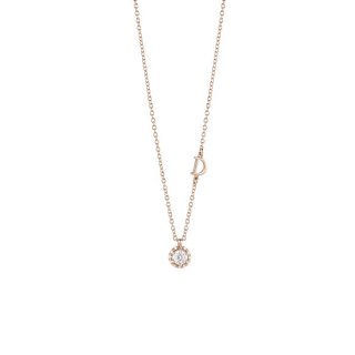 Damiani - Collierino Minou - Oro Rosa - Diamante