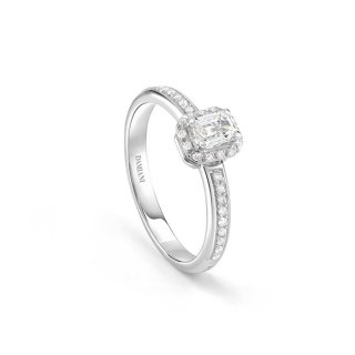 Damiani - Anello Minou Full Pave' - Oro Bianco - Diamante