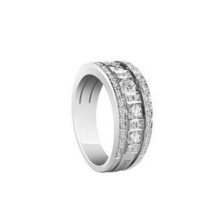 Damiani - Anello Belle Epoque - Oro Bianco - Diamante