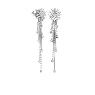 Damiani - Orecchini Margherita - Oro Bianco - Diamante