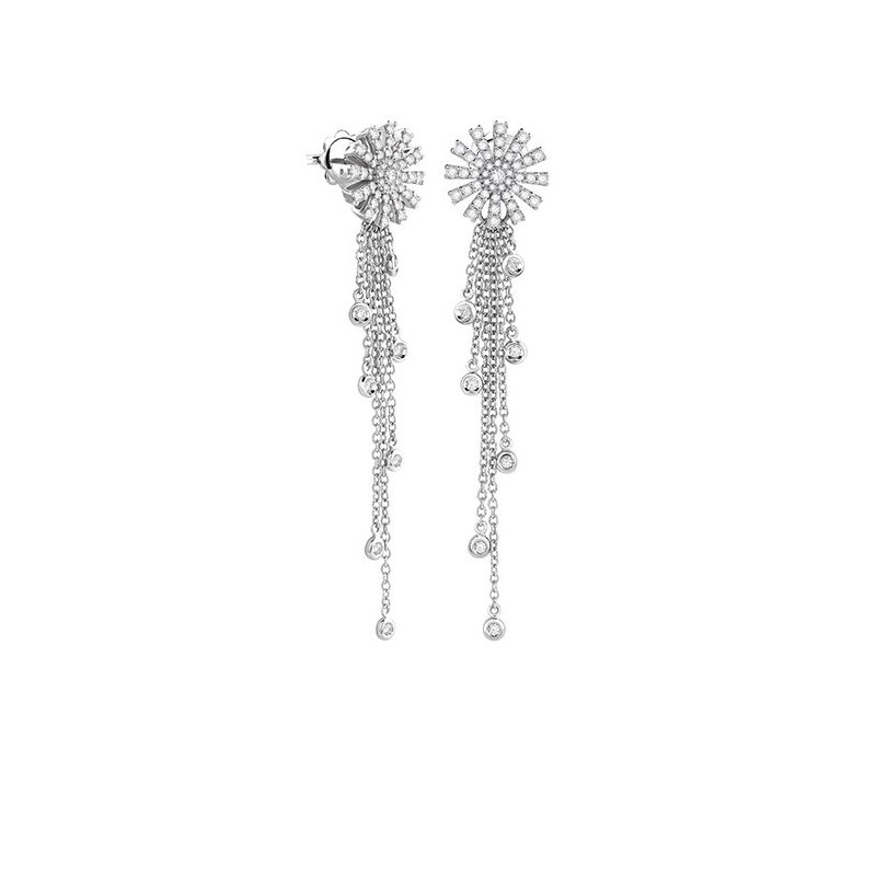 Damiani - Orecchini Margherita - Oro Bianco - Diamante
