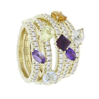 Damiani - Anello Notte Di San Lorenzo - Oro Giallo - Diamante
