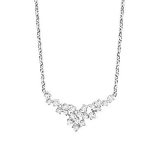 Damiani - Collana Mimosa - Oro Bianco - Diamante