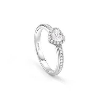 Damiani - Anello Minou Full Pave' - Oro Bianco - Diamante